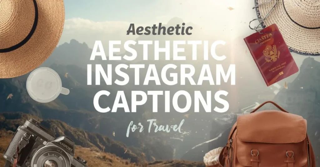 Aesthetic Instagram Captions for Travel