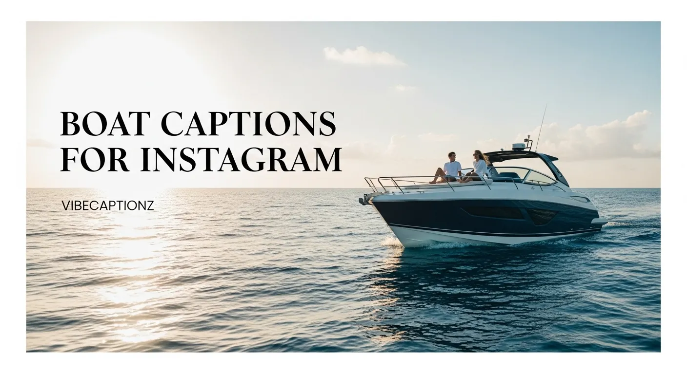 Boat Captions for Instagram