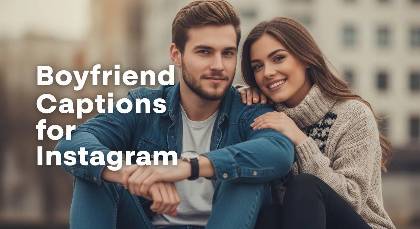 Boyfriend captions for instagram