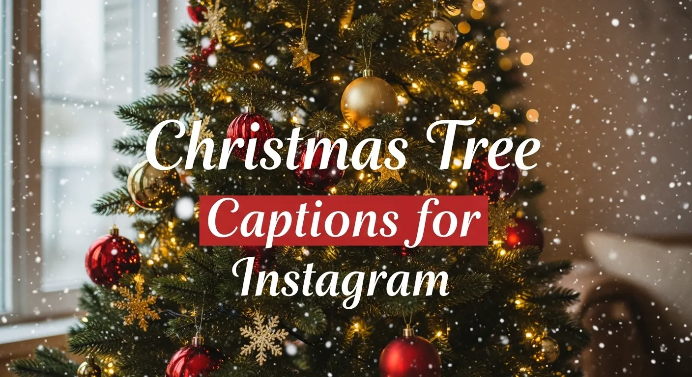 Christmas Tree Captions for Instagram