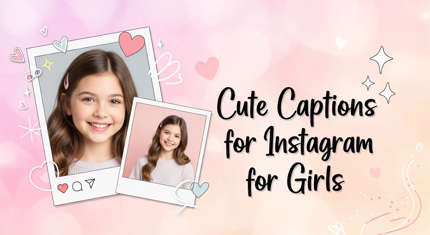Cute Captions for Instagram for Girls
