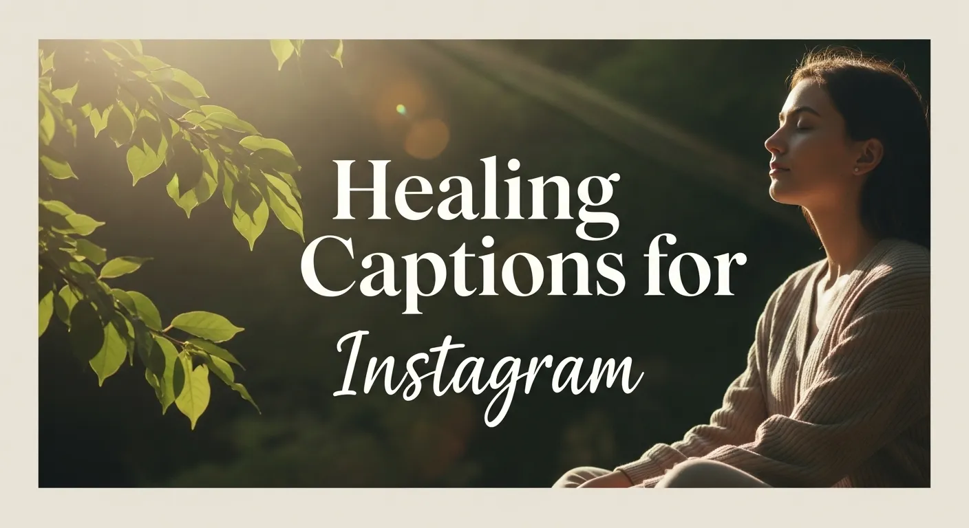 Healing Captions for Instagram