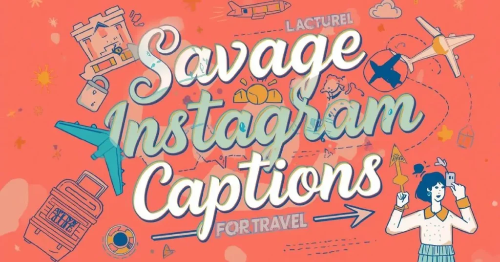 Savage Instagram Captions for Travel