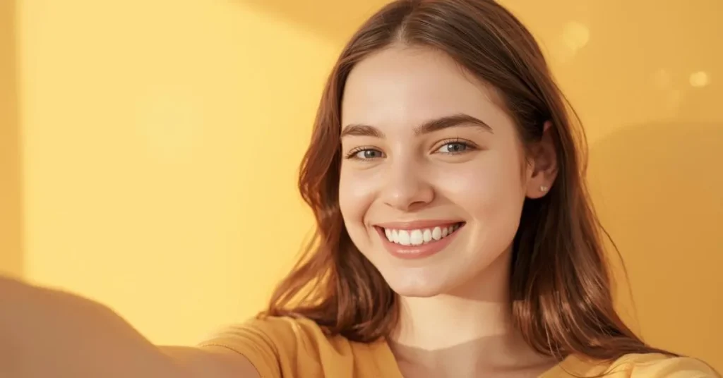 Smile Captions for Selfies