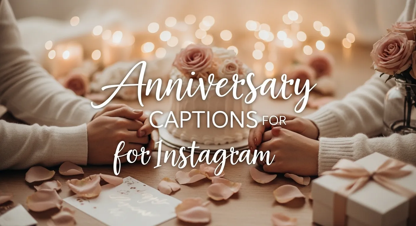 Anniversary Captions for Instagram