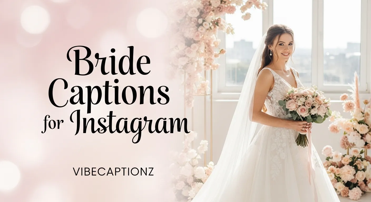 Bride Captions for Instagram