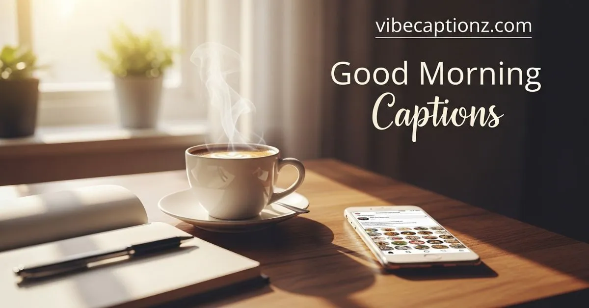 Good Morning Captions for Instagram