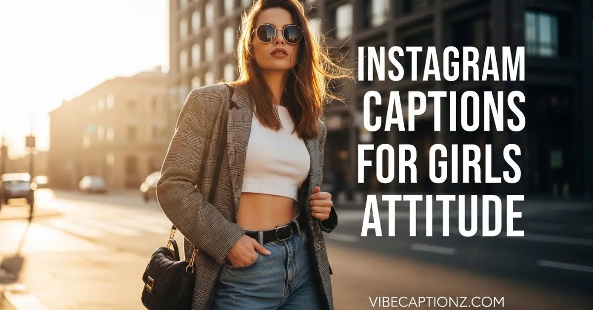 Instagram Captions for Girls Attitude