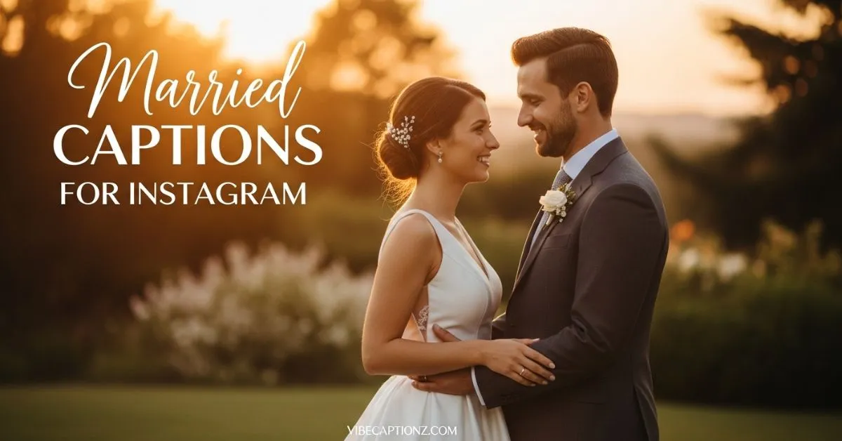 Married Captions for Instagram