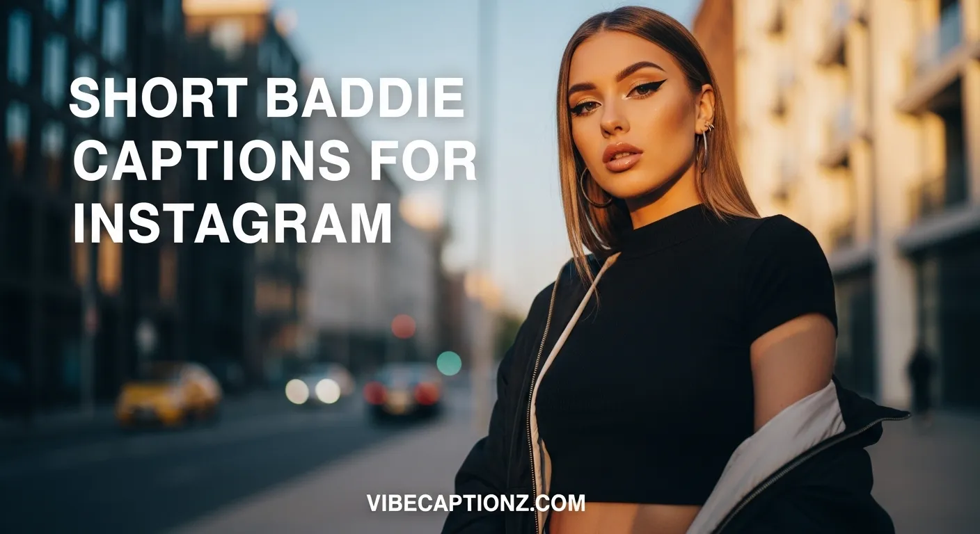 Short Baddie Captions for Instagram