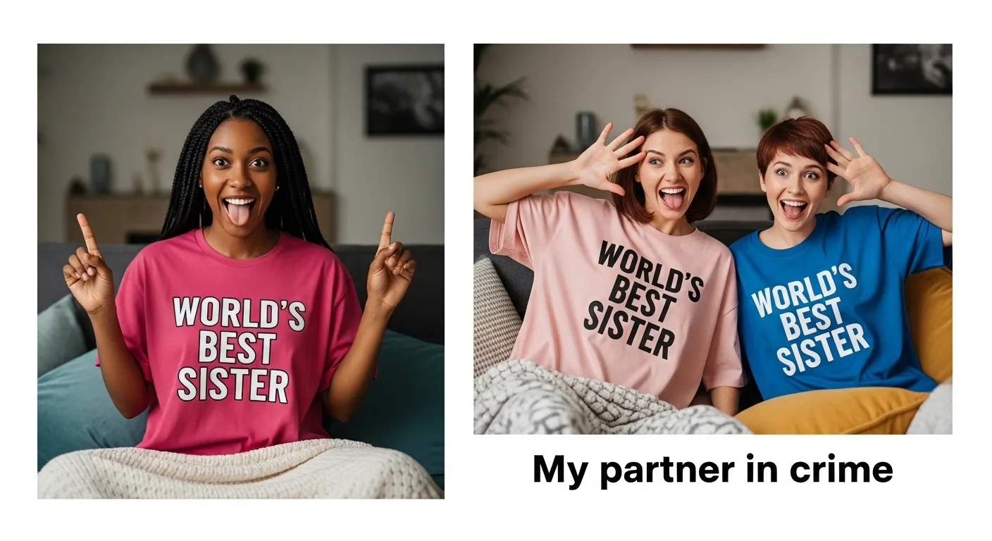 Sister Short Captions for Instagram