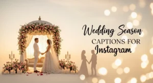 Wedding Season Captions for Instagram