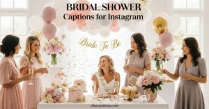 Bridal Shower Captions for Instagram